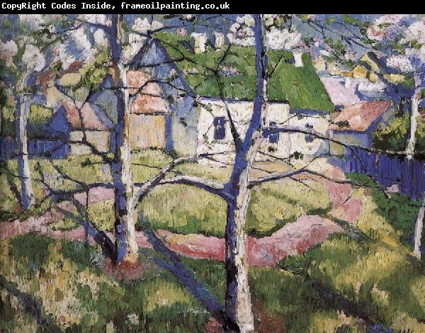 Kasimir Malevich Blooming Apple trees